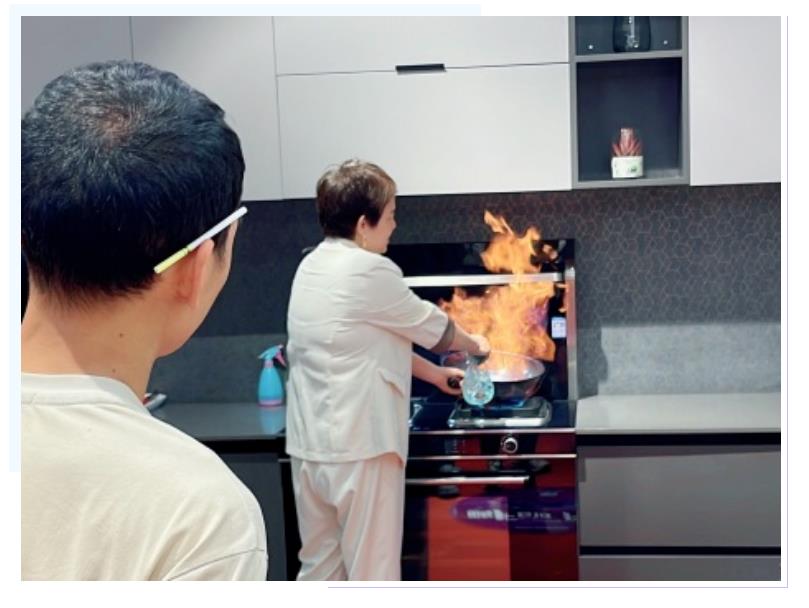 佳歌集成灶河南三門峽小區(qū)團(tuán)購會(huì)圓滿成功！