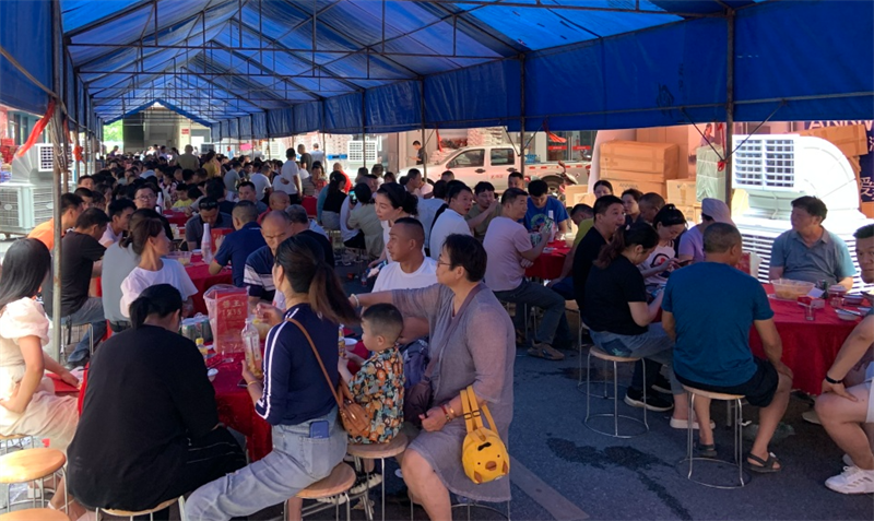 【喜報】佳歌集成灶湖南汨羅旗艦店重裝開業(yè)，現(xiàn)場成交72單！